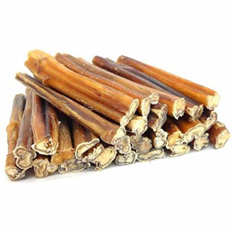 6-Inch Bully Sticks for Dogs – Heavy,  Thick Long-Lasting Chews (10 Pack, 13.5 oz) | 100% Natural Beef, Odor-Reduced - Snuglily