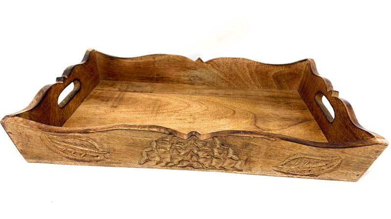 Handcrafted Reclaimed Wood Serving Tray: Sustainable and Stylish – Modern  Timber Craft